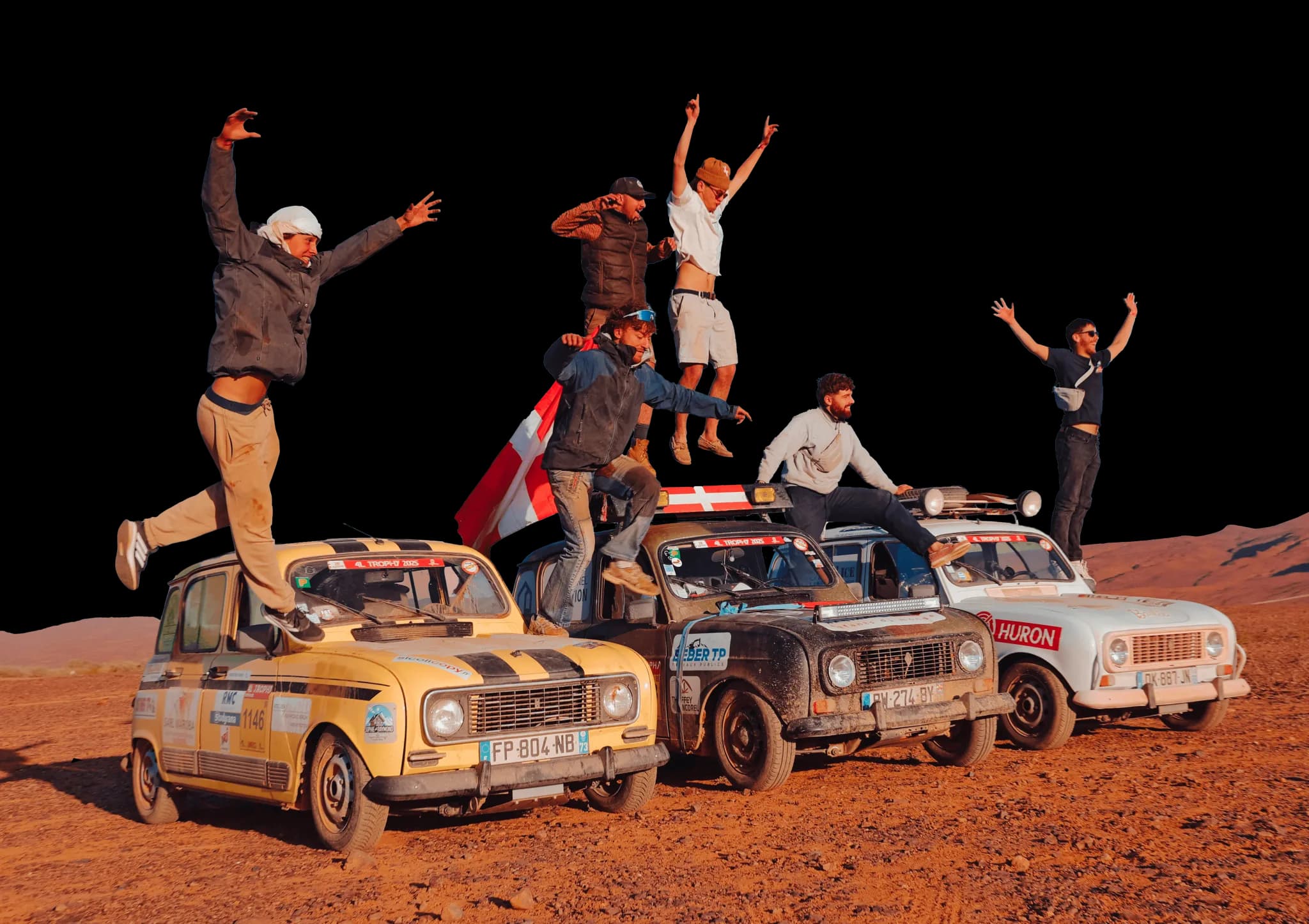 Team jumping