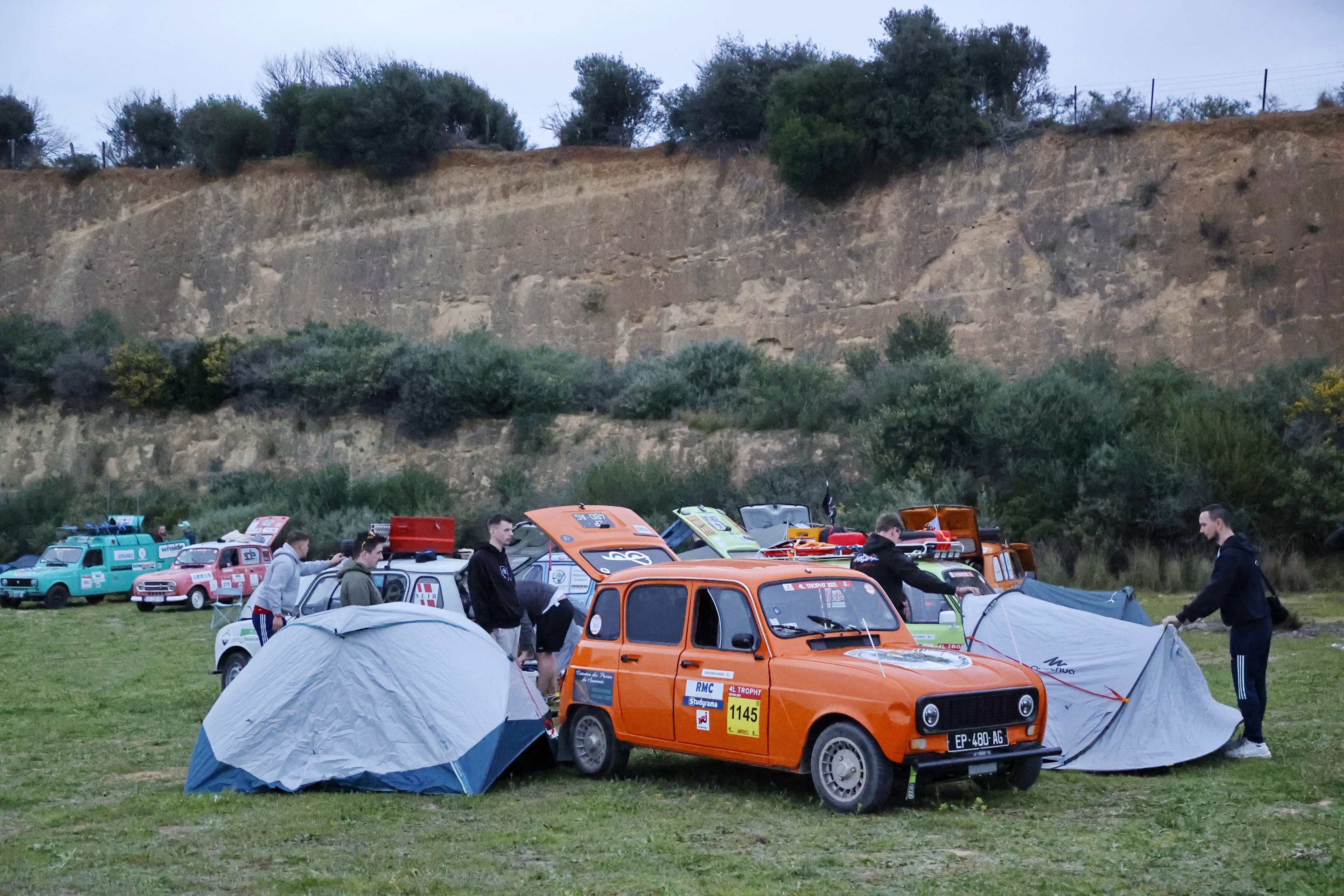 Premier bivouac